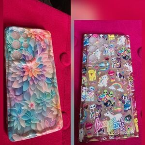 Galaxy S22 Ultra -  Floral and Lisa Frank Phone Cases